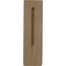 Ekena Millwork 3 1/2"W x 10"D x 12"H Clarksville Bracket, Mahogany BKTW04X10X12CVGM - alternate 2